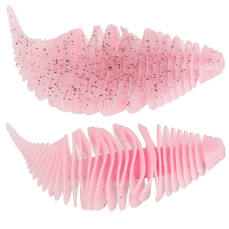 THKFISH Soft Swimbait Soft Plastic Fishing Lures Bass Lures Swim Baits Lures for Bass Fishing Worms Fishing Bait for Bass Trout Walleye Color 8-L# 3.94in*5pcs