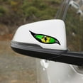 thumbnail image 3 of Yeacher 2PCS Car Stickers Evil Eye Zombie Style Sunproof Waterproof Decal for Rearview Mirror 5*2in, 3 of 7