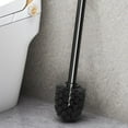 thumbnail image 2 of Toilet Brush and Holder Set Week Compact Wall Mounted Free Standing Toilet Brush Set Bathroom Cleaning Tool, 2 of 9