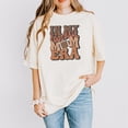 thumbnail image 4 of In My Football Mom Era Trendy T-Shirt Ivory Shirt Adult Medium, 4 of 4
