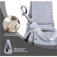 thumbnail image 5 of Dog and Cat Sling Carrier - Reversible Puppy Carrier Purse with Storage Pocket, Hand-Free Dog Sling Carrier for Carry Small Dogs and Cats Gray, 5 of 7