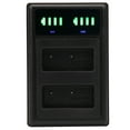 thumbnail image 3 of Double Display Camera Battery Charger, Portable Dual Interface Camera Battery Charger, Lightweight Safe Professional For Camera NP-FW126 Battery, 3 of 8