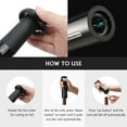 thumbnail image 2 of Yeacher Romellar Electric Wine Opener with Foil Cutter Battery Operated Easy Operation Portable Wine Opener, 2 of 8
