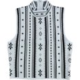 thumbnail image 1 of GUESS Tricot Imprimé pour Femmes, Bleu, Moyen, 1 of 4