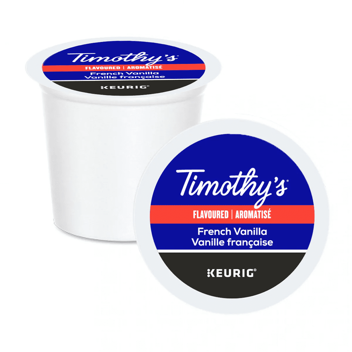 Timothy's  Keurig K-Cup Coffee Pods French Vanilla Medium Roast 96 Count