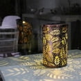 thumbnail image 5 of Copper trunk Solar hollow light Iron pattern projection light, 5 of 5