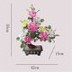thumbnail image 2 of Bonsái de estilo chino, ornamento de Jade, plantas artificiales falsas, plantas de imitación for escritorio, hogar y oficina, 2 of 5