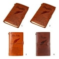 thumbnail image 3 of ZUARFY Advanced Elegant Handcrafted Diary Notebook Engraved Leather Journal Message Note Book to My Daughter Son Man Wife Handwriting Pocketbook, 3 of 16