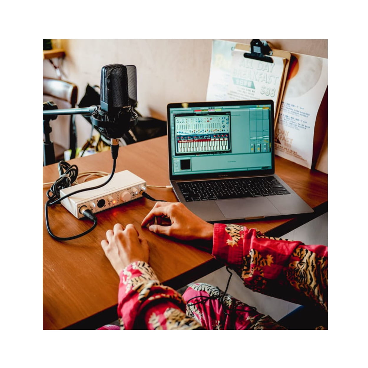Arturia - MiniFuse 2 OTG - Audio & MIDI Interface with Creative Software for Recording, Production, Podcasting, Guitar, USBC/USBA - White