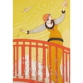 thumbnail image 2 of Charles Martin 11x14 Gold Ornate Wood Frame and Double Matted Museum Art Print Titled - La Passerelle (1913), 2 of 4
