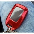 thumbnail image 6 of Glossy Red Finish TPU Key Fob Protective Case w/ Face Panel Cover, For GMC Acadia Terrain Sierra Yukon, Chevy Silverado Remote Start Smart Key Fob, 6 of 9