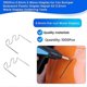 thumbnail image 5 of 1000Pcs 0.6mm S Wave Staples for Car Bumper Bodywork Plastic Stapler Repair Kit 0.6mm Wave Staples S, 5 of 5
