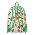 thumbnail image 3 of Lovely Bohemian-Style Backpack: Practical and Featuring a Front Pocket, Suitable for University, Work, Travel; a Thoughtful Bohemian Gift for Friends and Family., 3 of 5