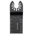 thumbnail image 1 of KFFKFF 100PCS Oscillating Saw Blades, Quick Release Multitool Blades Kit, HCS Tool Blades for Wood Plastic, Compatible with Dewalt Dremel Fein Worx Bosch, 1 of 9