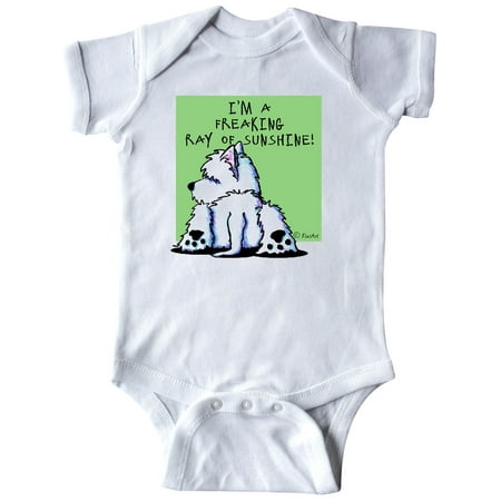 

Inktastic Cool Belly Westie Gift Baby Boy or Baby Girl Bodysuit