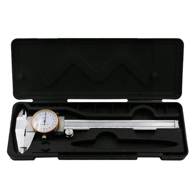6 Inch Dial Caliper Shock Vernier Caliper 0-150mm 0.02 Mm Caliper Gauge