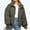 *Army Green, variant on ClodeEU Women's Winter Cropped Puffer Jacket Coat ,Short Warm Quilted Jacket With Pockets Black,Womens Plus XS