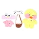 thumbnail image 1 of Muñeco de pato amarillo relleno de 30cm, ropa bonita, bolsa, gafas, juguete de animales de dibujos animados suave al tacto, tipo 1, 1 of 14