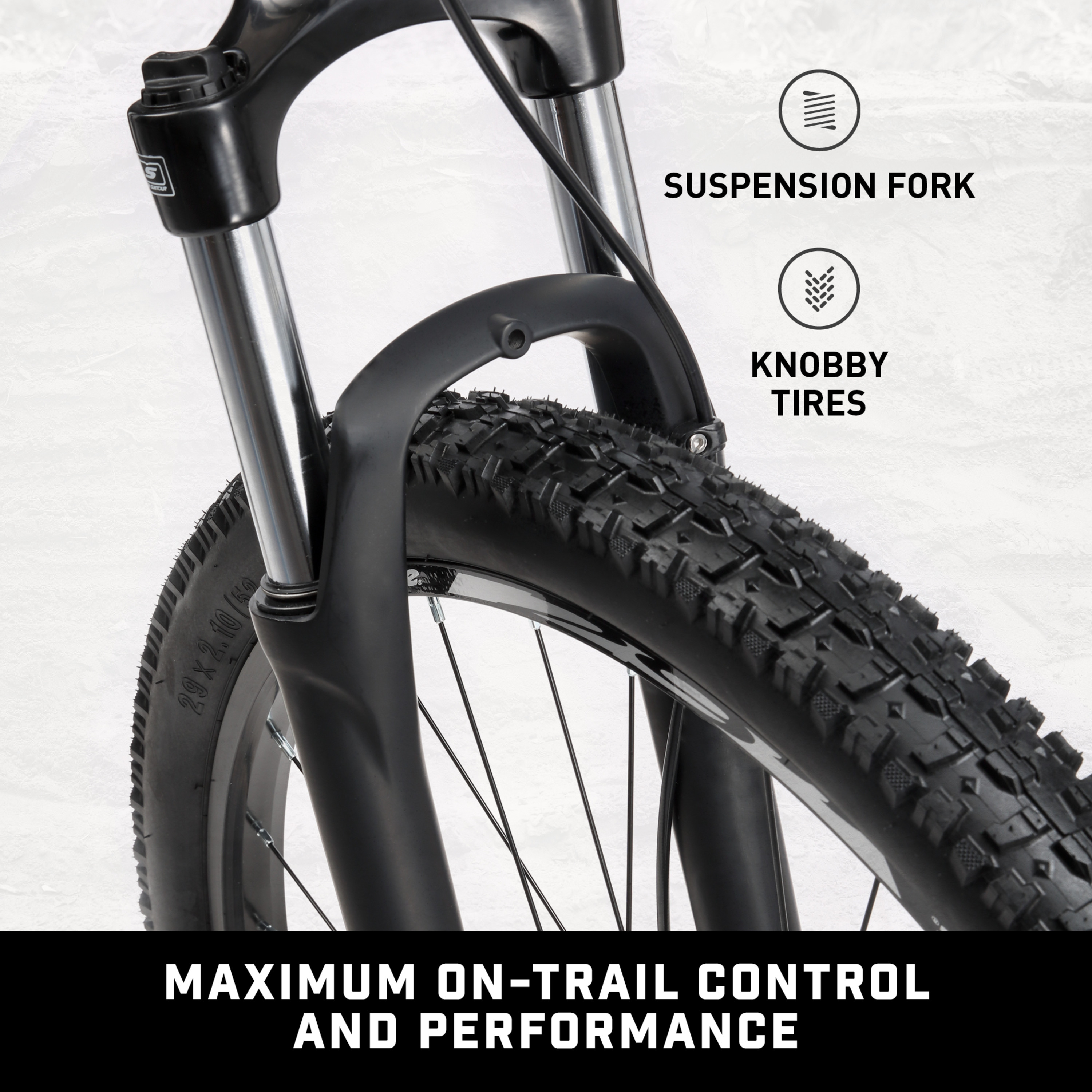 Mongoose XR-Pro Men's Mountain Bicycle, 29-inch Wheels, 24 Speeds, Black - image 3 of 8