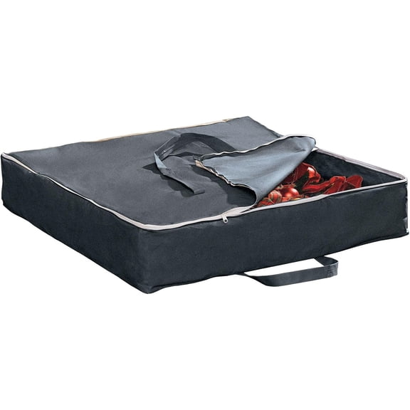 EnjinZZ 6 Foot Pop-Up Tree Storage Bag - Gray