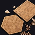 thumbnail image 5 of Yucurem 1 Pack Fractal Tray Puzzles, Mind Bending Wooden Jigsaw Puzzle with Frame, Creative Labyrinth Impossible Difficult for Adults, 5 of 9