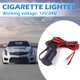 thumbnail image 1 of Adaptadores Adaptadores Toma de encendedor de cigarrillos Universal para coche, motocicleta, camión, 12-24V, con fusible y Cable, 1 of 9