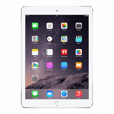 Refurbished iPad Air 2 Wifi Silver 16GB WiFi + Cellular (MH2V2LL/A)(2014) 1 Year