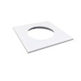 thumbnail image 1 of Nora Lighting Nm2-2Sdt M2 - Moldura empotrada cuadrada de 2" - Blanco, 1 of 5
