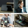 thumbnail image 6 of For Samsung Galaxy S26 Ultra Case with Card Holder, Wallet Case for Women Men with RFID Blocking, Durable Leather Kickstand Magnetic Clasp Shockproof Phone Case, 6 of 11