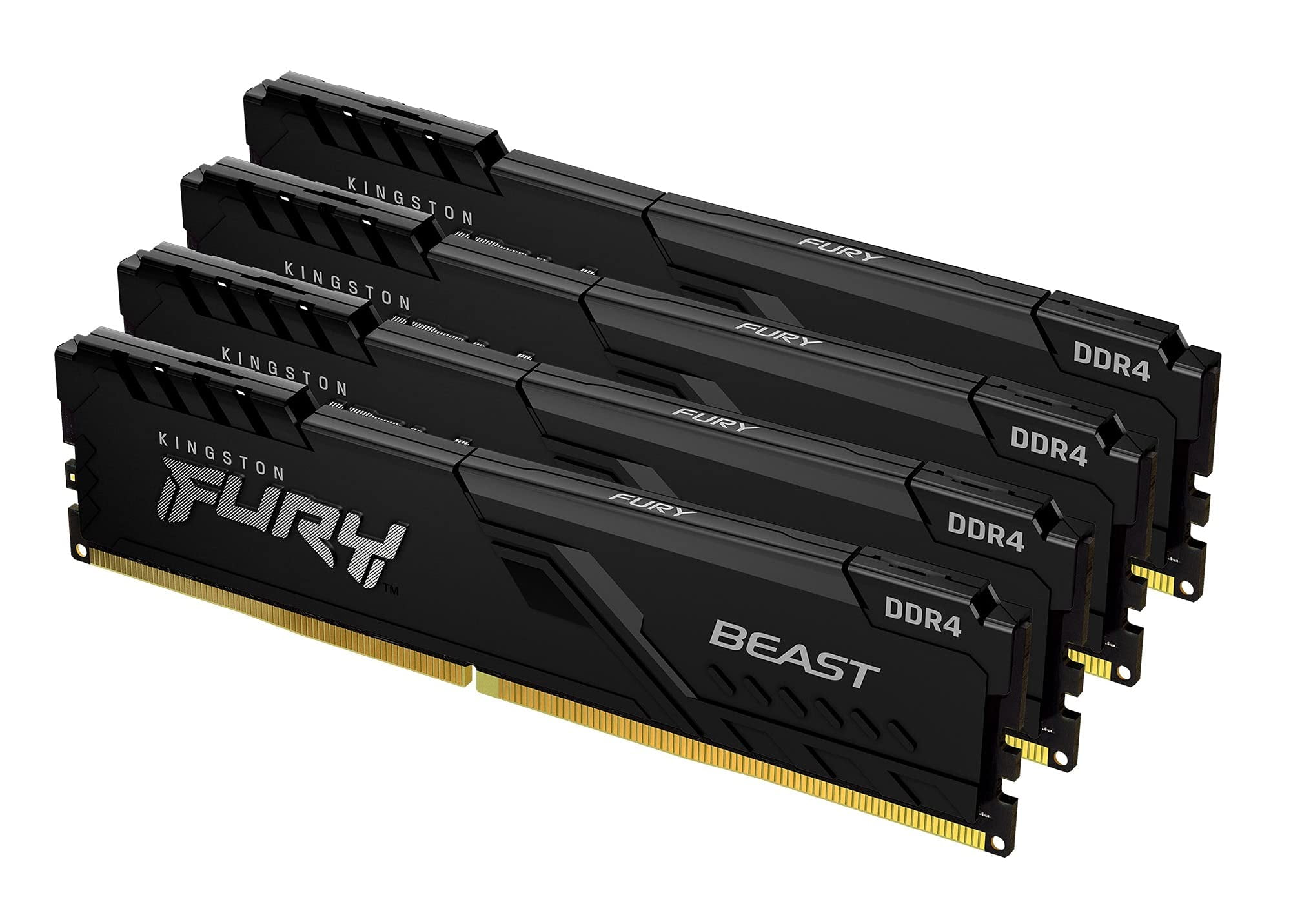 HyperX FURY DDR4 RGB 32gb(16×2) HyperX FURY Beast 32GB (2 x 16GB) DDR4 SDRAM Memory Kit - Walmart.com