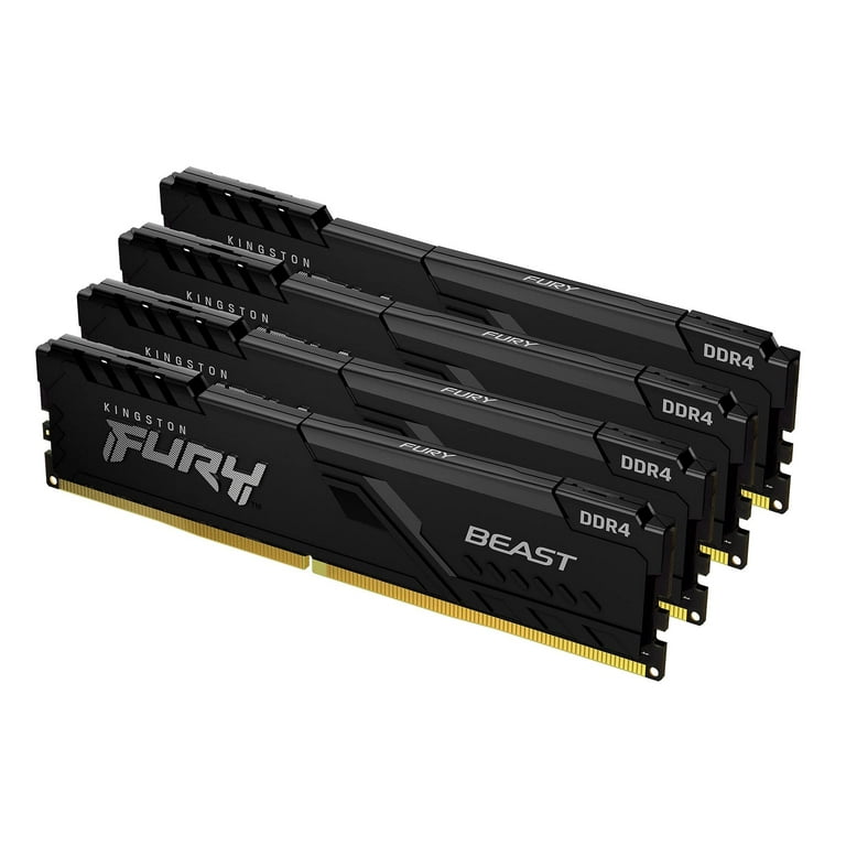 HyperX FURY Beast 32GB (2 x 16GB) DDR4 SDRAM Memory Kit - Walmart.com