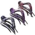 thumbnail image 3 of 3pcs Bcak Hair Clips Duckbill Clip Ponytail Clips Hair Accessories For Women, 3 of 3