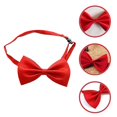 thumbnail image 4 of 2pcs Pre-tied Bow Ties For Men Men Bow Tie Bridegroom Bow Tie Wedding Bow Tie Party Bow Tie Polyester Bow Tie Men Bowknot Bow Tie For Wedding, 4 of 4