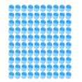 thumbnail image 3 of 100PCS End Caps High Voltage Pulse Electronic Fence System Tension Bar Rainproof Cap Terminal Bar Waterproof Cap Blue 32mm / 1.3in, 3 of 16