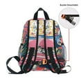 thumbnail image 5 of FORMRS School Backpack with Front Zippered Pocket 12" Student Travel Daypack, Art Cat, 5 of 6