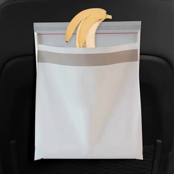 40-Pack Leak-Proof Disposable Car Trash Bags for Travel, Office & Road Trips - Portable Vomit-Resistant Cleaning Bags with Compact Storage