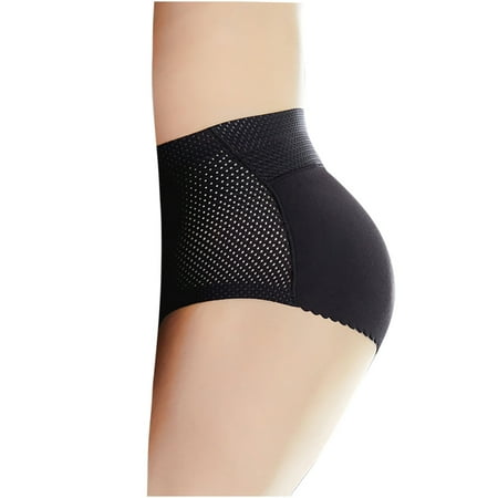

amlbb Women s High Waist Buttocks Lift Buttocks Belly-up Pants Slim Pants Shapewear Seamless Body shaping Panties on Clearance