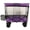 Purple, variant on BOFANG 480 lbs Capacity Wagon with Foldable, Canopy, Mosquito Net, 7 inch All-Terrain Wheels, Purple