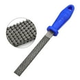 thumbnail image 3 of 3 Pieces Wood Rasp File Set Alloy Steel Woodworking File, Round, Flat, Semi-Round, File Tools for Woodworking, 3 of 11