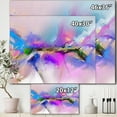thumbnail image 2 of Designart - Rivière Noire sur Paysage Violet et Bleu - Impression sur Toile Moderne, 2 of 2