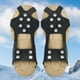 thumbnail image 3 of Cañas montañismo Spikes Crampones nieve 1 par acero 10 dientes Anti-Slip con transporte para a la pesca Joggando, 3 of 9