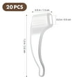 thumbnail image 2 of GJX 20 Pairs Silicone Eyeglass Ear Hooks Non-Slip Eyewear Ear Grips for Sunglasses Reading Glasses, 2 of 7