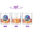 thumbnail image 2 of Happy New Year Bernese Mountain Dog Family Cheer Winter Midnight Firework 11oz Whiskey Glass Mug Berner Lover Gifts Whiskey Cocktail Glasses Cup - 02025, 2 of 5
