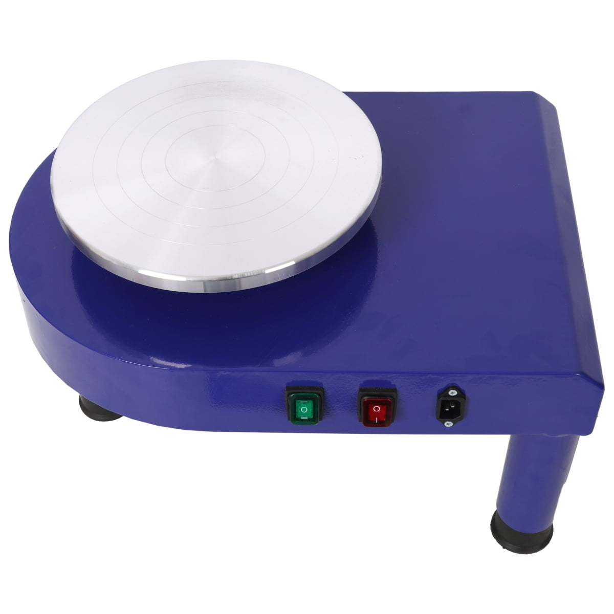 ZHICHUN  11 Inch Professional Pottery Wheel For Adults 60 To 300RPM Adjustable Speed Foot Pedal Control Detachable Basin Blue Ceramic Forming Machine With Pottery Tools