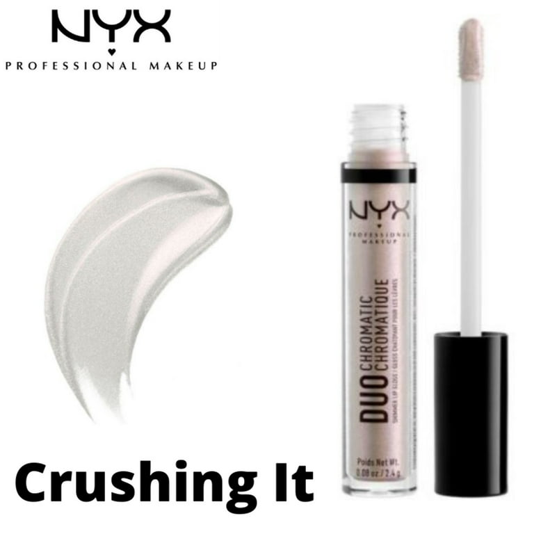 値下！HSCコスメ総額　28710円 NYX Professional Makeup Duo Chromatic Lip Gloss, Crushing It