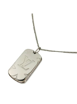 Louis Vuitton LOCKIT Silver lockit pendant, sterling silver (Q93559)