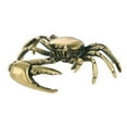 thumbnail image 4 of Figura de cangrejo de latón para decoración del hogar, bonita decoración para pecera, accesorios de adorno. C, 4 of 9