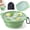 Green, variant on Face Bowl for Ice with Built-in Ice Tray – Collapsible Silicone Facial Ice Bath Bowl for Cold Plunge Therapy, Skin Tightening & Acne Relief – Portable Spa Tool for Home & Travel(Coffee)