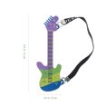 thumbnail image 2 of 3pcs Poupée Guitare Décors Mini Modèles de Guitare Ornements de Guitare Miniatures avec Sangle, 2 of 8