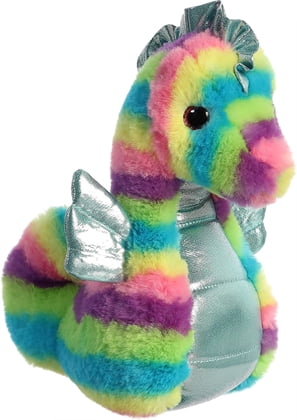 Rainbow Collection 10" Aurora Plush Rainbow Sea Horse 